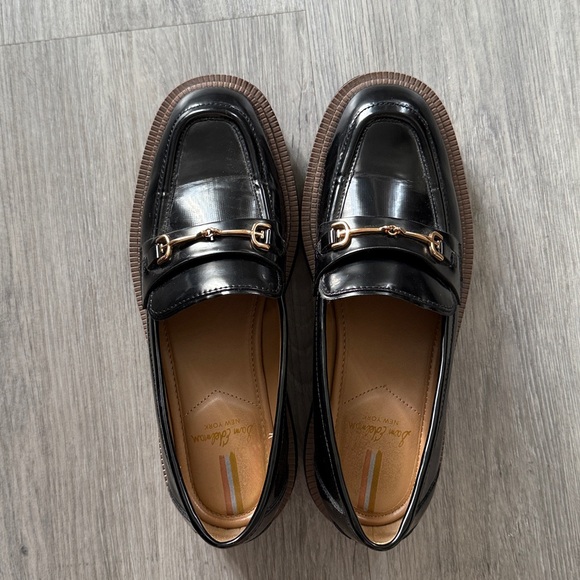 Sam Edelman Womens Laurs Lug Sole Loafer Black Size 6.5M - Picture 10 of 10